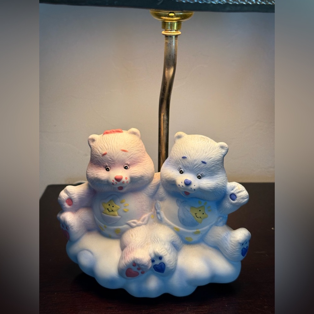 1980s Care Bears Baby Hugs & Baby Tugs American Greetings  With Shade